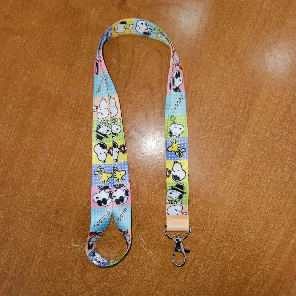 Snoopy Lanyard A Patchwork of Peanuts Personality